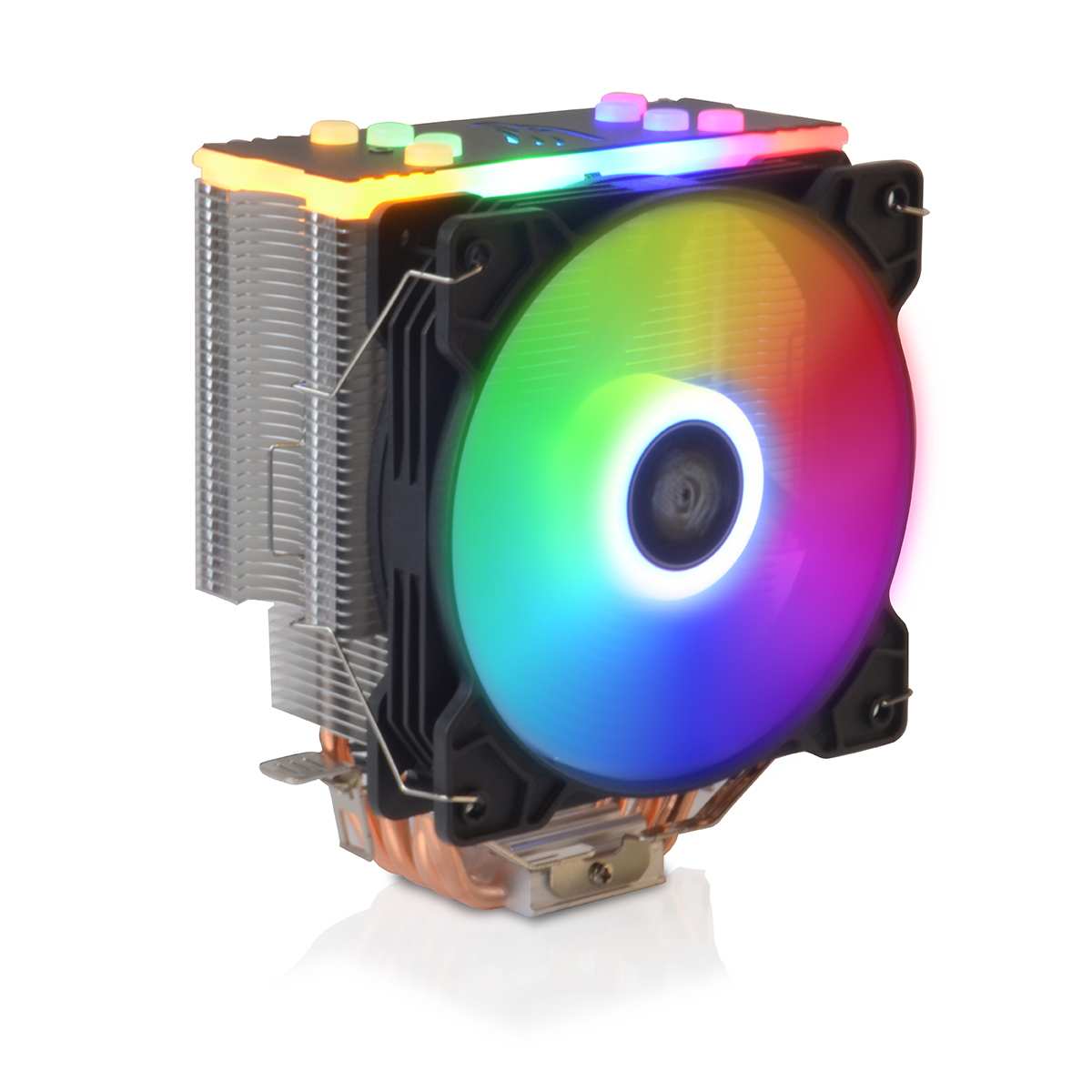 Snowman T4 CPU soğutucu Fan RGB Light Board