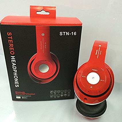 Stn-16 Mikrofonlu Katlanabilir Bluetooth Kulaklık MP3 Çalar
